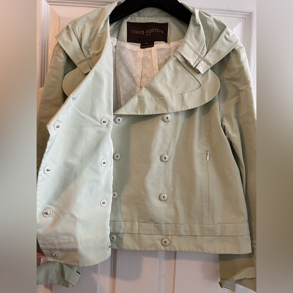 Louis Vuitton Mint Green Sailor Suit Jacket - Picture 3 of 11